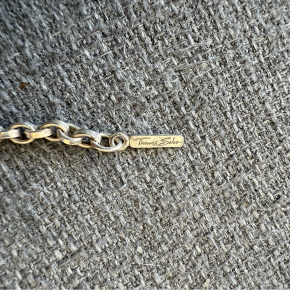 Thomas Sabo Silver Angel Wing Necklace - Picture 3 of 4